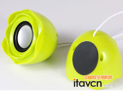 金河玫瑰系列電腦音箱F10炫彩登場