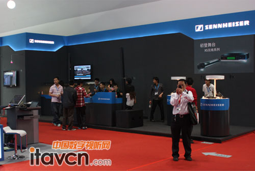 Sennheiser展位