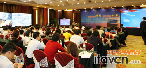 威創2012浙江省代理商大會現場
