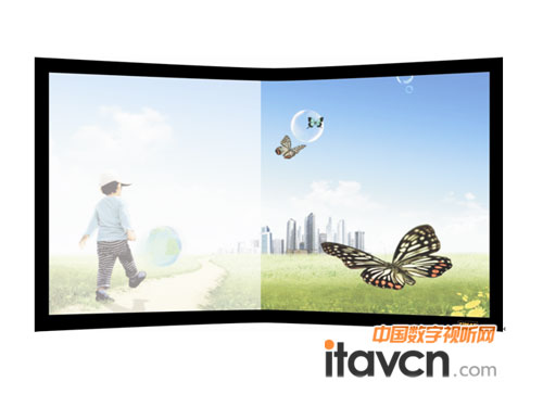 還原真實色彩 GenGrey1080P亮光幕布