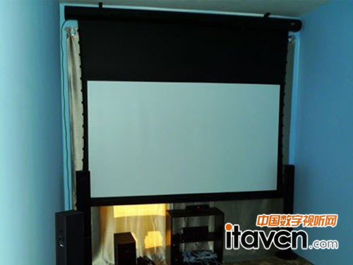 億立全線投影幕入駐榆林市傲視影音展廳