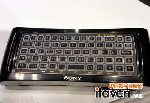 索尼雙面遙控器反面圖