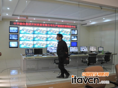 LG 47WV30拼接方案助力平煤集團工控室