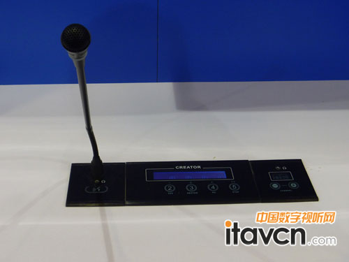 快捷DIG數字會議系統全線亮相PALM2012