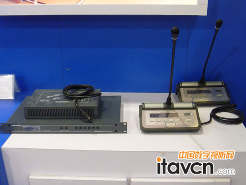 快捷DIG數字會議系統全線亮相PALM2012