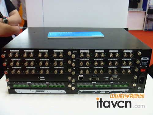 寬博3G-SDI數字高清矩陣亮相PALM2012