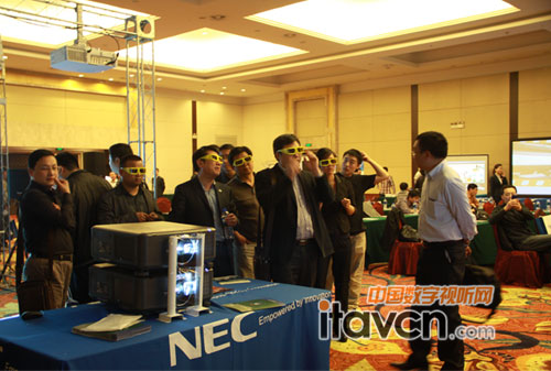 OPS一體化被動立體-2臺NEC PX750U+