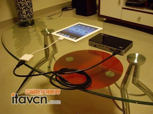 酷樂(lè)視X2與IPAD連接示意圖