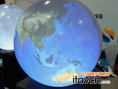 羿飛科技球形顯示系統(tǒng)現(xiàn)身美國Infocomm