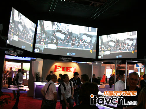 EIKI超高清LC-HDT2000炫亮北美視聽展