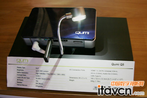 麗訊Qumi Q5參展infocomm2012