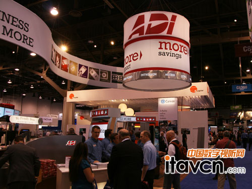 美國Infocomm ADI展位圖