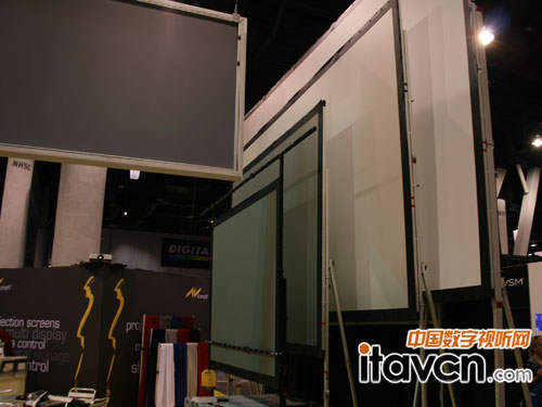 AV stumpfl投影硬幕亮相美國Infocomm