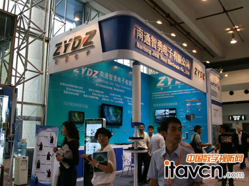 智勇電子高清傳輸系統助陣上海標牌展