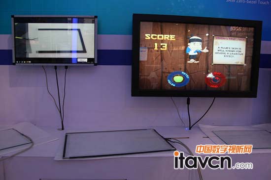 吉銳表面聲波觸控屏