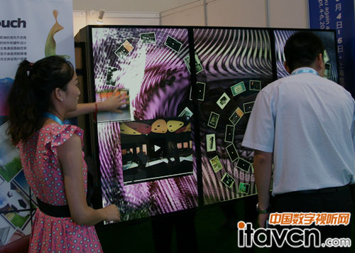 金石威視ViewTouch亮相上海數字標牌展