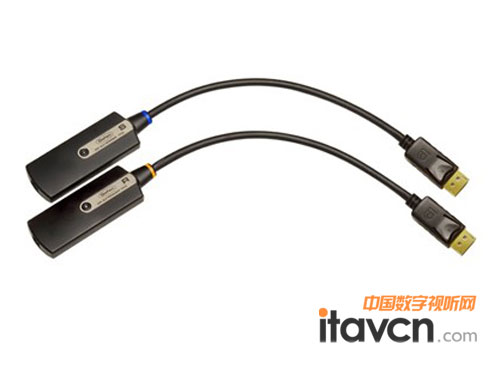 DisplayPort-FM10辮子模塊型光纖延長器