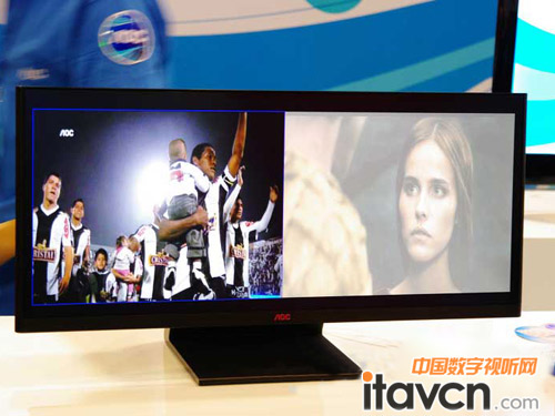 彰顯超寬屏視角 AOC Q2963PM液晶顯示器