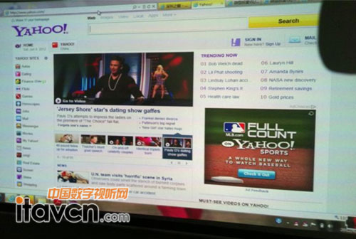 酷樂視X2投放畫面