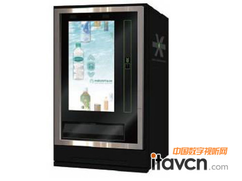 炫彩大屏彰顯售貨機(jī)與數(shù)字標(biāo)牌多維集成