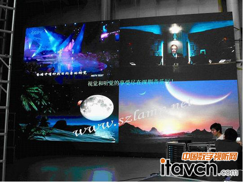 藍普數字高清LED彩色屏炫彩深圳音樂廳