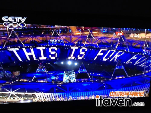 炫彩倫敦奧運會開幕式