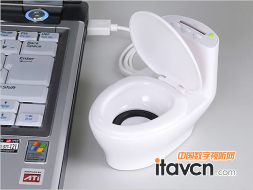 無奇不有 日本馬桶音箱“重口味”上市