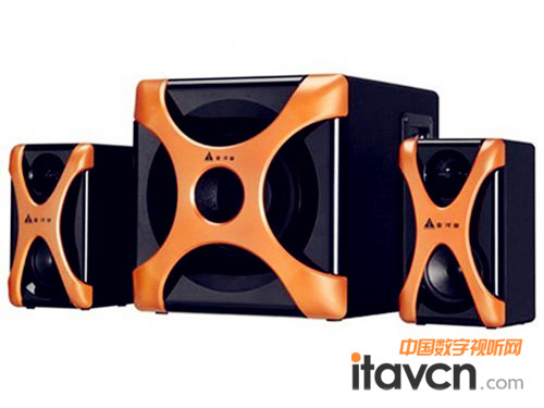 盡顯奢華 金河田黃金甲K1全木音響上市