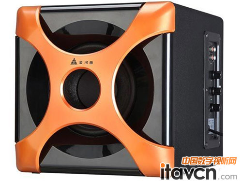 盡顯奢華 金河田黃金甲K1全木音響上市