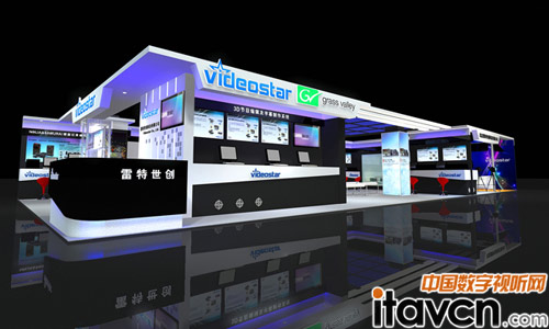 雷特世創BIRTV2012展位圖