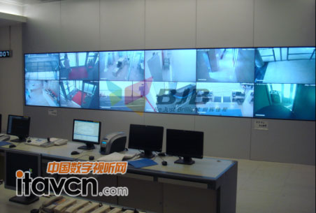 視頻監控室液晶拼接應用