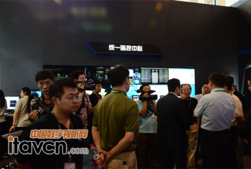 BIRTV展會威創展位觀眾絡繹不絕