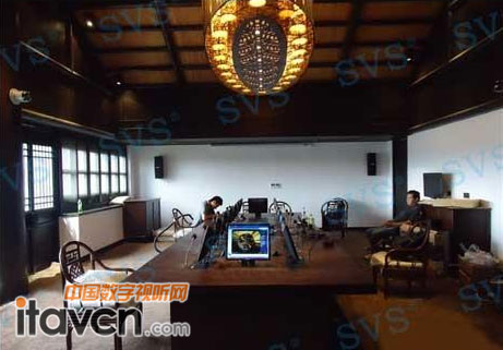 SVS為崇陽某度假村打造高檔數字會議室