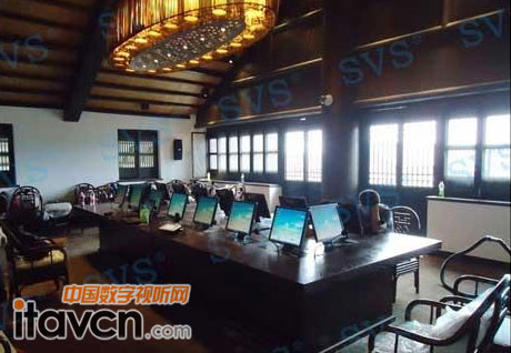 崇陽某度假村數字會議室