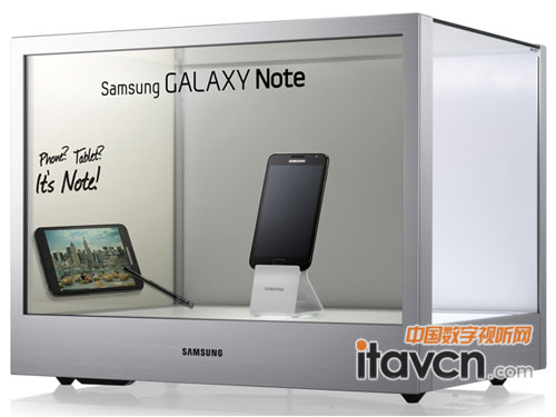 三星多功能透明顯示器NL22B