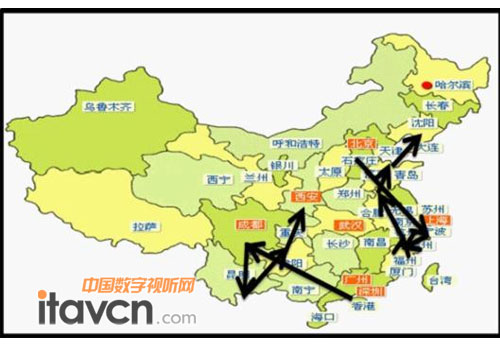 2012天創中電新產品全國巡展圖