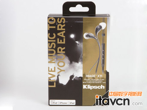 迎接Iphone5 klipsch陶瓷耳機Image X7i