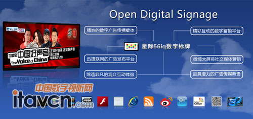 好聲音+好營銷 《中國好聲音》需要數字標牌