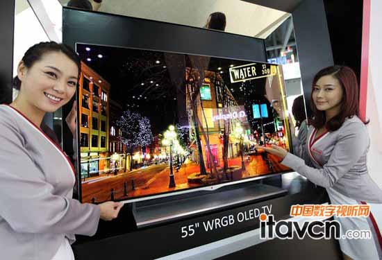 LG Display展示采用無邊技術(shù)的顯示新品