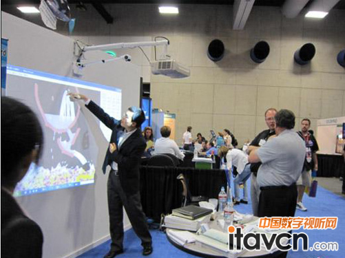 易視激光影像技術讓平滑表面變身觸控屏