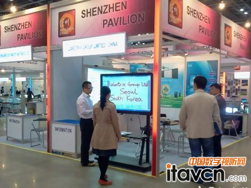 彰顯科技之美 浪濤白板閃耀韓國電子展