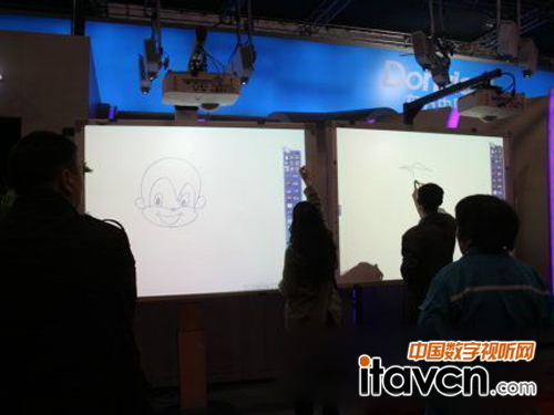 東方中原教學(xué)系列電子白板展示