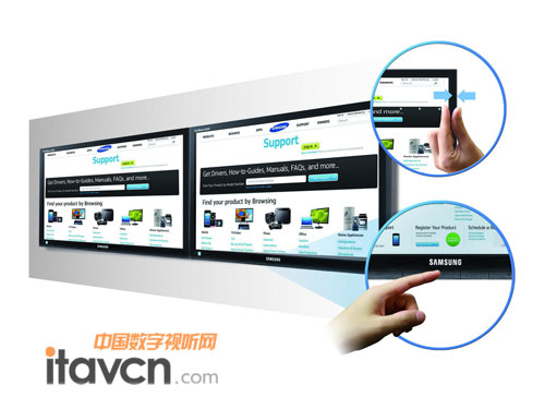 三星智翼SA450顯示器配備了VESA壁掛