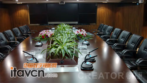 廣東利海大廈會議室應用效果圖