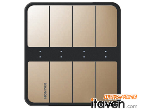 鴻雁ZigBee智能開關面板實現無縫連接