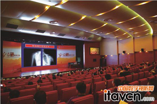 金橋承接上海第十人民醫院燈光影音工程