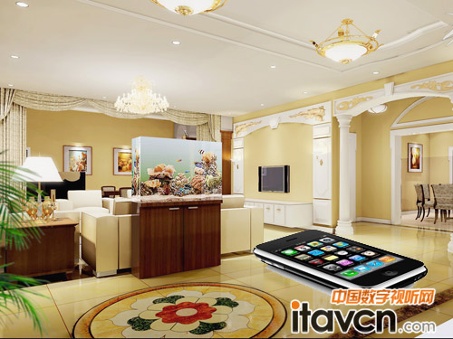 根基物聯網 智能手機“變身”中控面板