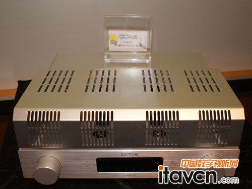 在展會中展出的Octave V40SE電子管合并放大器