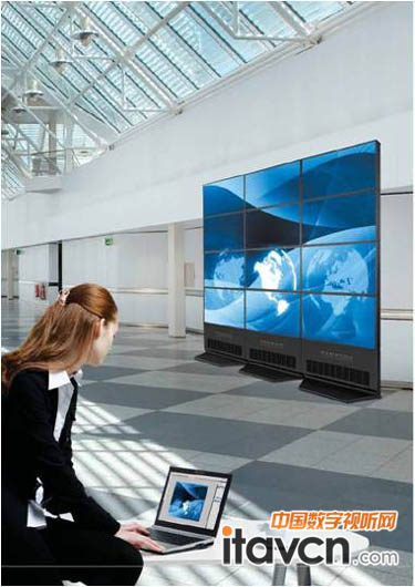 三星超薄LED大屏幕顯示器