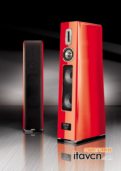 德寶Aurum TitanVIII揚聲器(炫感紅色版)